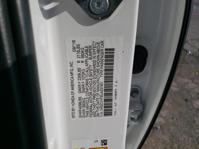 1HGCV1F50JA237401 Honda ACCORD EXL