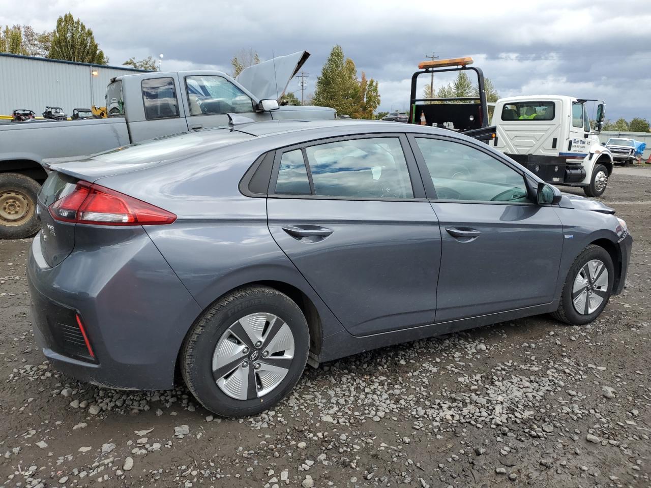 KMHC65LC7KU171222 2019 Hyundai Ioniq Blue