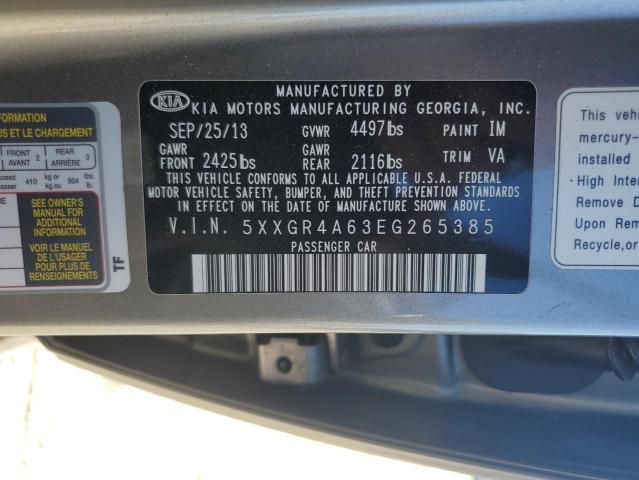 5XXGR4A63EG265385 KIA OPTIMA SX