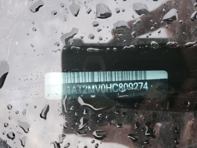 5N1AT2MV0HC809274 Nissan ROGUE SV