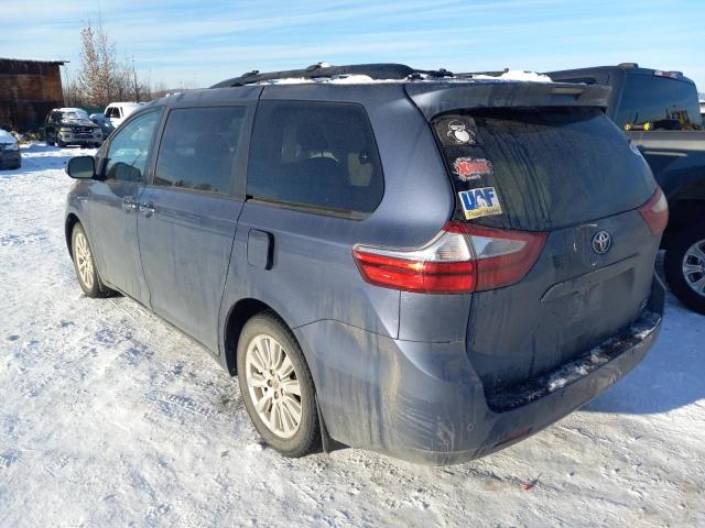 5TDDZ3DC2HS152674 | 2017 TOYOTA SIENNA XLE