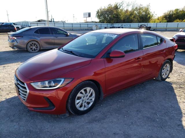 5NPD74LF1JH331906 | 2018 HYUNDAI ELANTRA SE