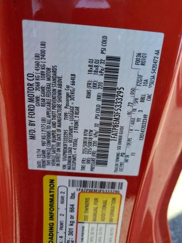 2015 FORD MUSTANG - 1FATP8EM3F5333295