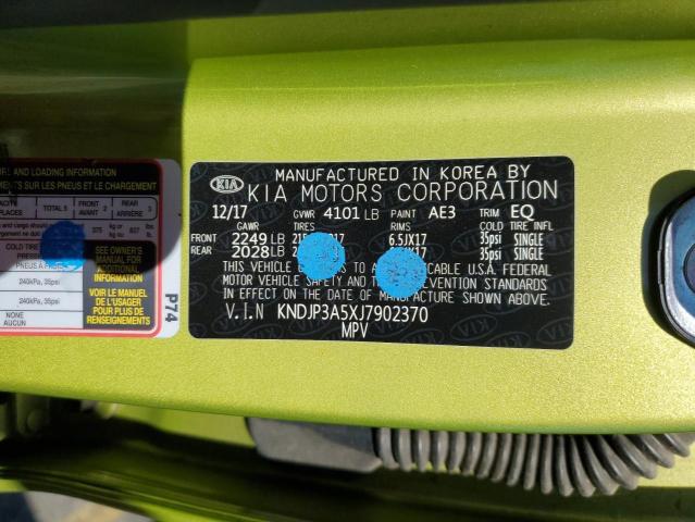 KNDJP3A5XJ7902370 KIA SOUL +