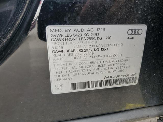 VIN WA1L2AFP7HA092497 2017 Audi Q5, Premium Plus no.13