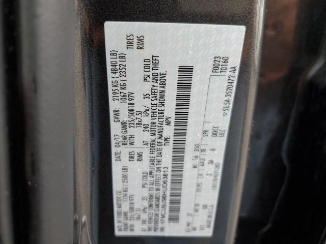 1FMCU9J98HUD63813 Ford Escape Titanium