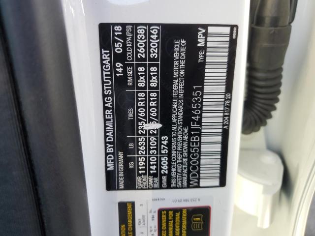 2018 MERCEDES-BENZ GLC 350E - WDC0G5EB1JF465351