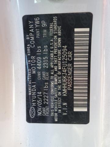 2015 HYUNDAI GENESIS CO - KMHHU6KJ4FU125094