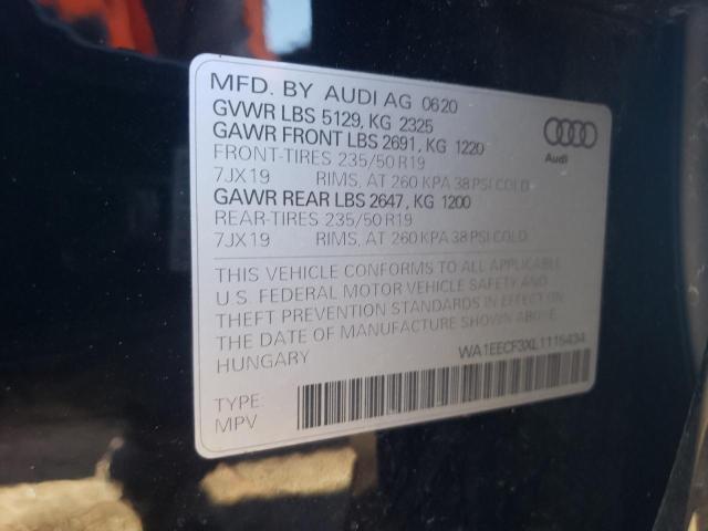 WA1EECF3XL1115434 Audi Q3 PREMIUM 10