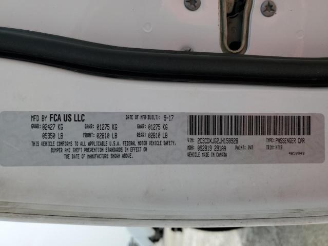 2C3CDXJG2JH158928 Dodge CHARGER GT