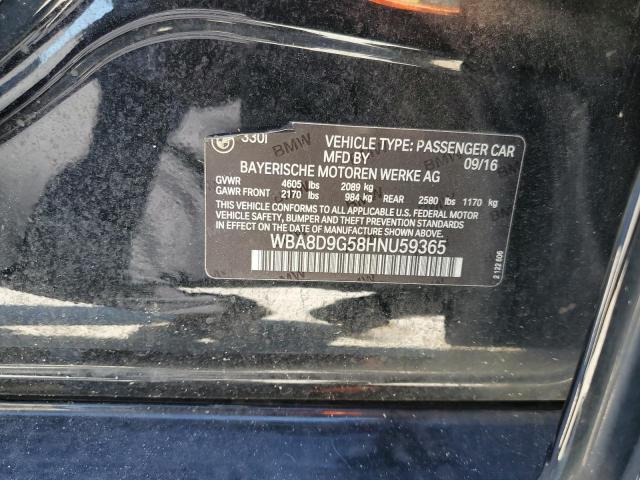 WBA8D9G58HNU59365 BMW 330 XI