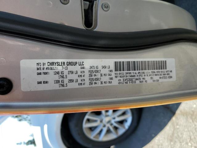 3C4PDCBG6ET104470 Dodge Journey Sxt