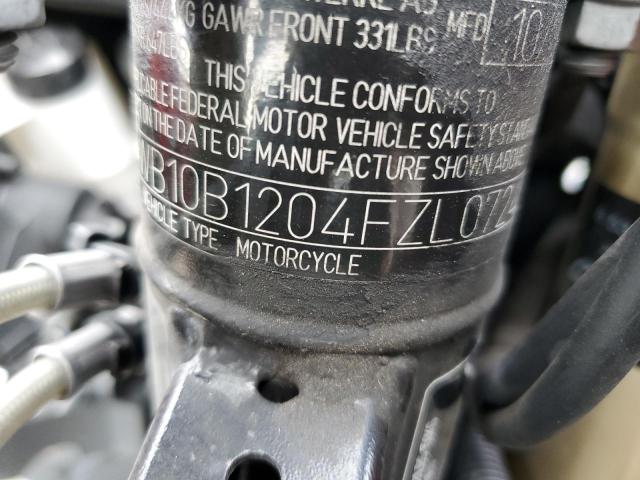 2015 BMW F800 GS WB10B1204FZL07248