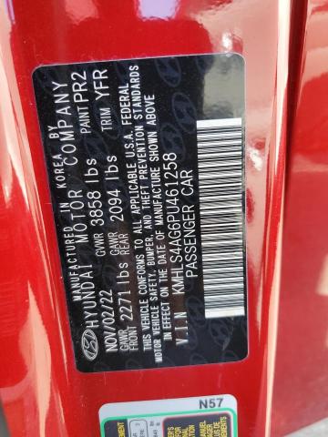 KMHLS4AG6PU461258 | 2023 HYUNDAI ELANTRA SE