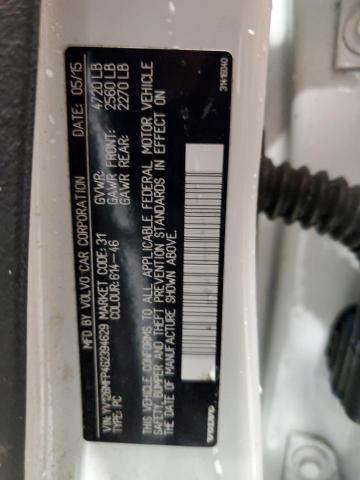 2016 VOLVO S60 R DESI YV126MFP4G2394629