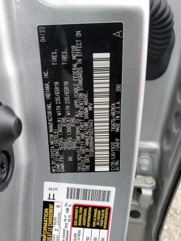 VIN 5TDKDRBH6PS031443 2023 Toyota Highlander, L no.12