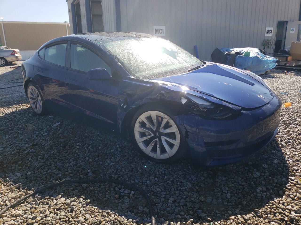 Lot #2174627848 2022 TESLA MODEL 3