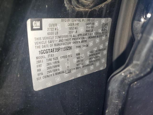 1GCGTAE35F1155256 Chevrolet Colorado
