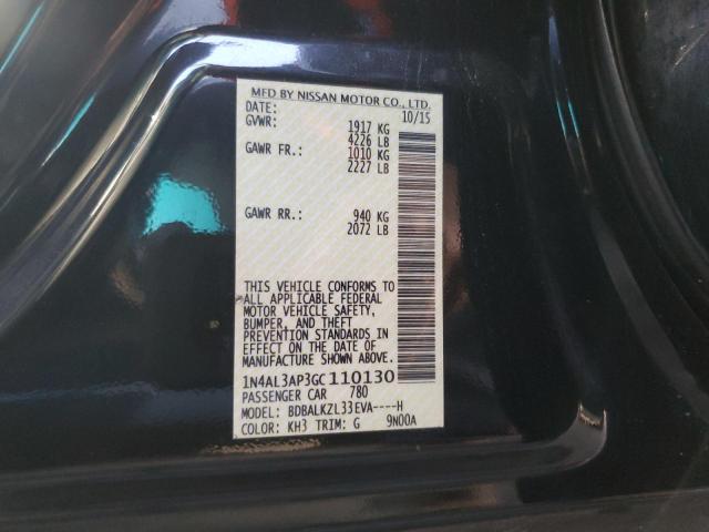 1N4AL3AP3GC110130 Nissan ALTIMA 2.5