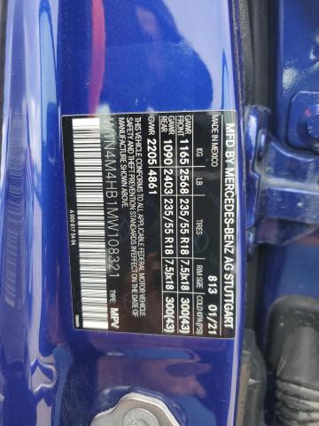 W1N4M4HB1MW108321 Mercedes-Benz Glb 250 4matic