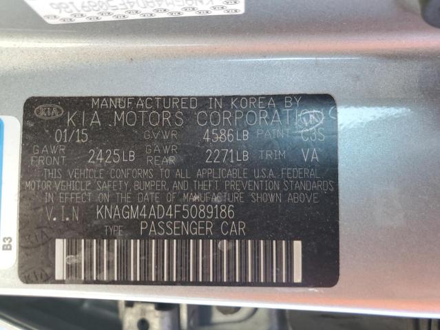 KNAGM4AD4F5089186 KIA OPTIMA HYBRID
