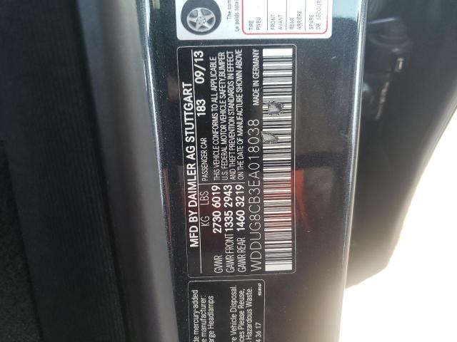 WDDUG8CB3EA018038 Mercedes-Benz S 550