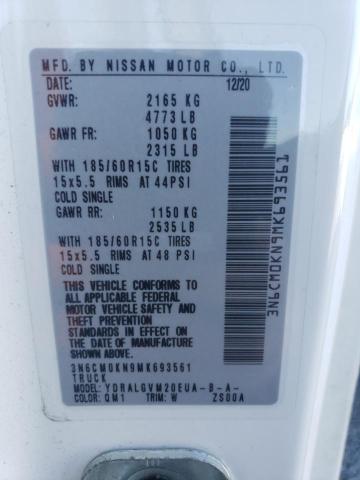 3N6CM0KN9MK693561 Nissan NV200 2.5S