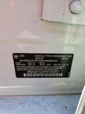 WBA3B1G54FNT02267 BMW 320 I