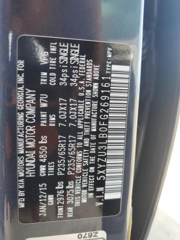 2015 HYUNDAI SANTA FE S - 5XYZU3LB0FG269161