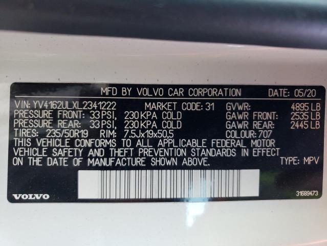 2020 VOLVO XC40 T5 IN - YV4162ULXL2341222
