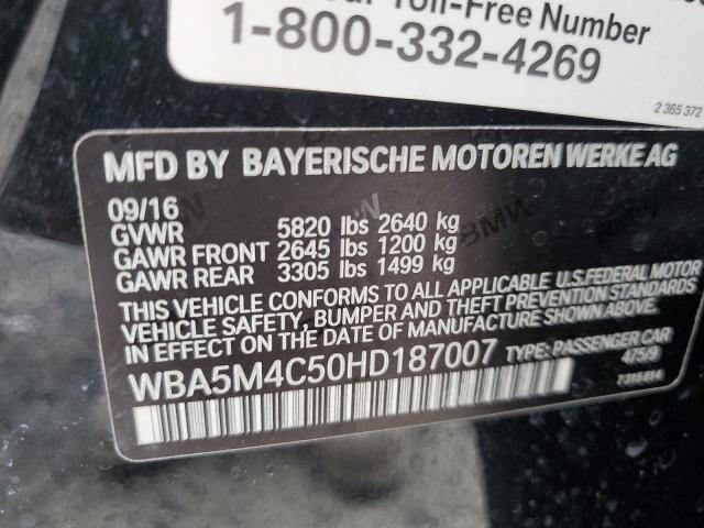 2017 BMW 535 XIGT - WBA5M4C50HD187007