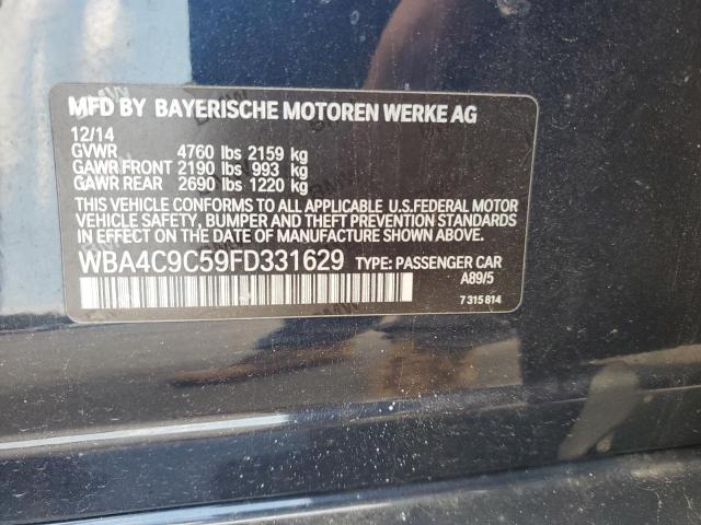 WBA4C9C59FD331629 BMW 428 Xi Gran Coupe Sulev