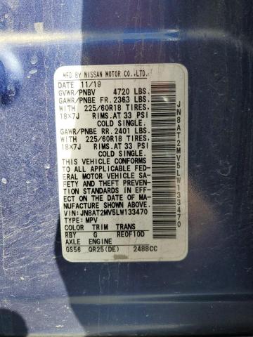2020 NISSAN ROGUE S - JN8AT2MV5LW133470