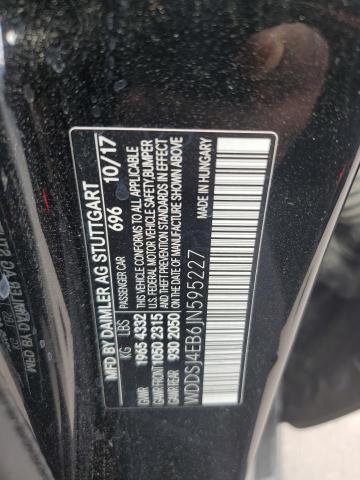 WDDSJ4EB6JN595227 Mercedes-Benz CLA 250