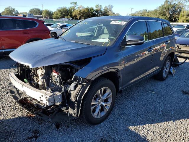 VIN 5TDZKRFH7ES017577 2014 Toyota Highlander, LE no.1