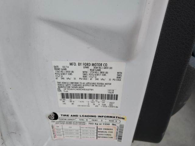 1FTEW1CMXEKE02791 Ford F150 Supercrew
