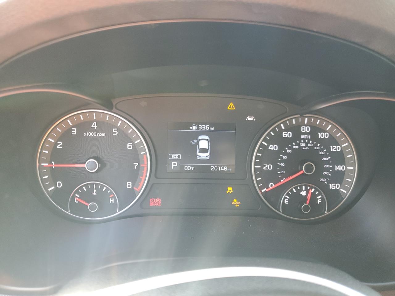 5XXGT4L35LG416132 2020 Kia Optima Lx