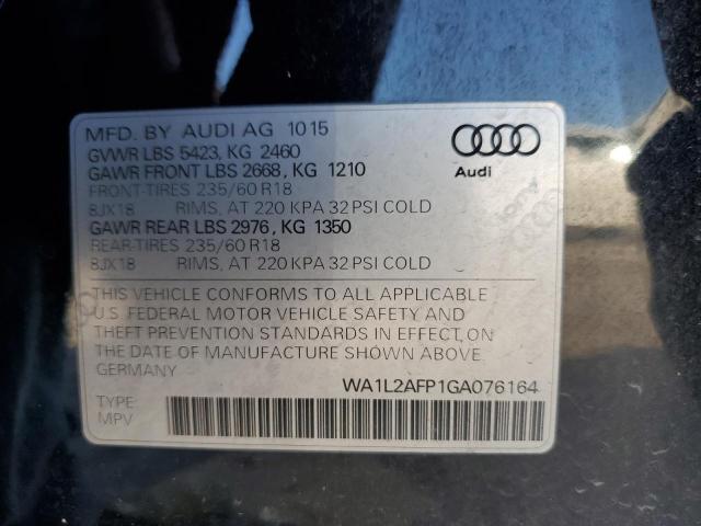 WA1L2AFP1GA076164 2016 AUDI Q5, photo no. 12