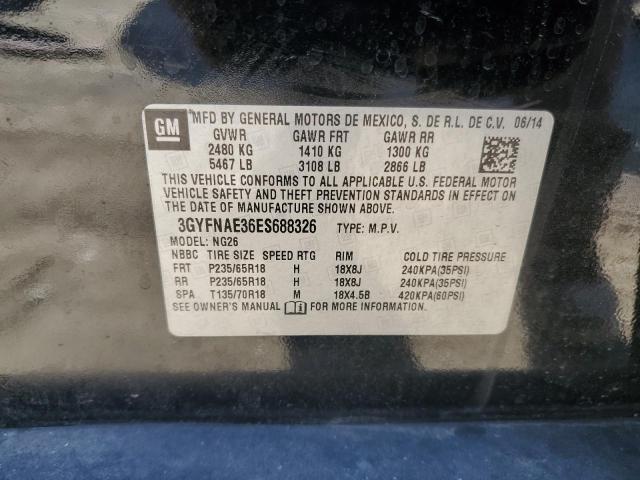3GYFNAE36ES688326 Cadillac SRX