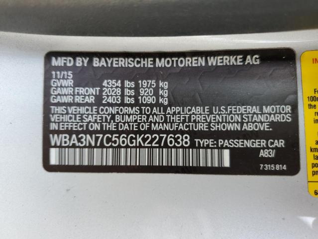 2016 BMW 428 I - WBA3N7C56GK227638