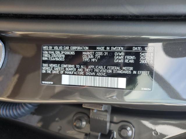 2023 VOLVO XC60 PLUS YV4L12RL2P1266365