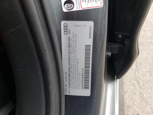 2017 AUDI S6 PRESTIG WAUHFAFC0HN041619