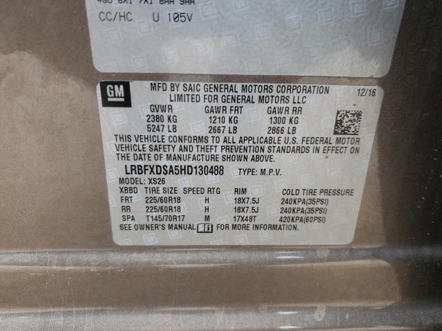 LRBFXDSA5HD130488 Buick Envision Essence
