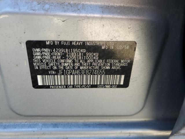 JF1GPAH63E8274655 Subaru Impreza Limited