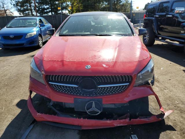  MERCEDES-BENZ CLA-CLASS 2018 Червоний