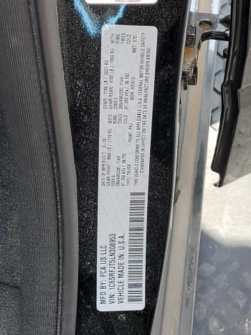 1C6SRFJT5LN308953 RAM 1500 Laie