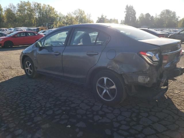 Lot #2471432040 2015 HONDA CIVIC SE salvage car