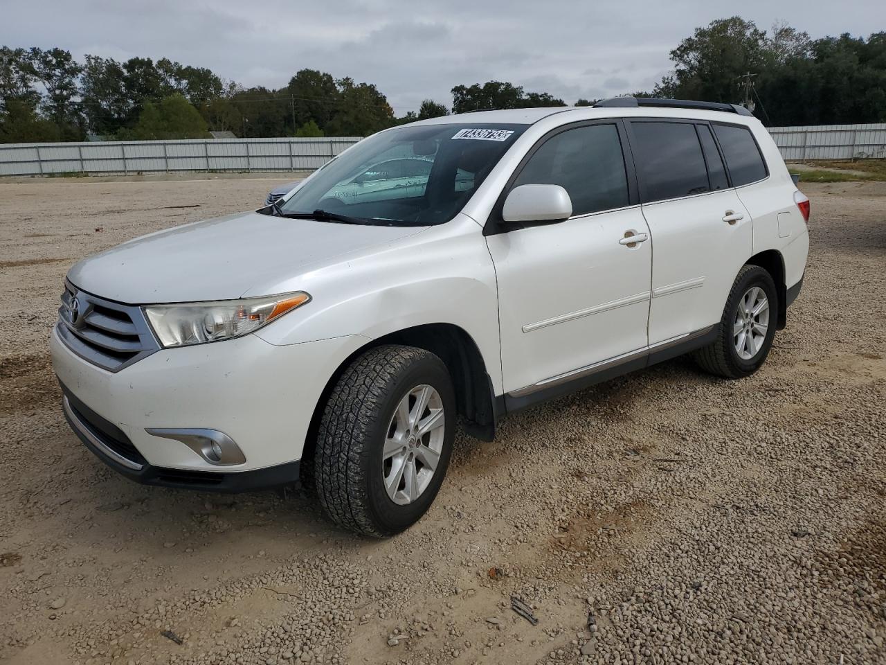 2012 Toyota Highlander Base vin: 5TDZK3EH7CS080271