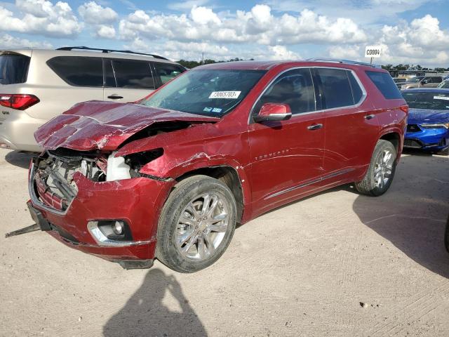  CHEVROLET TRAVERSE 2021 Червоний