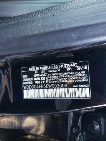 WDD3G4EB5KW002004 Mercedes-Benz A 220
